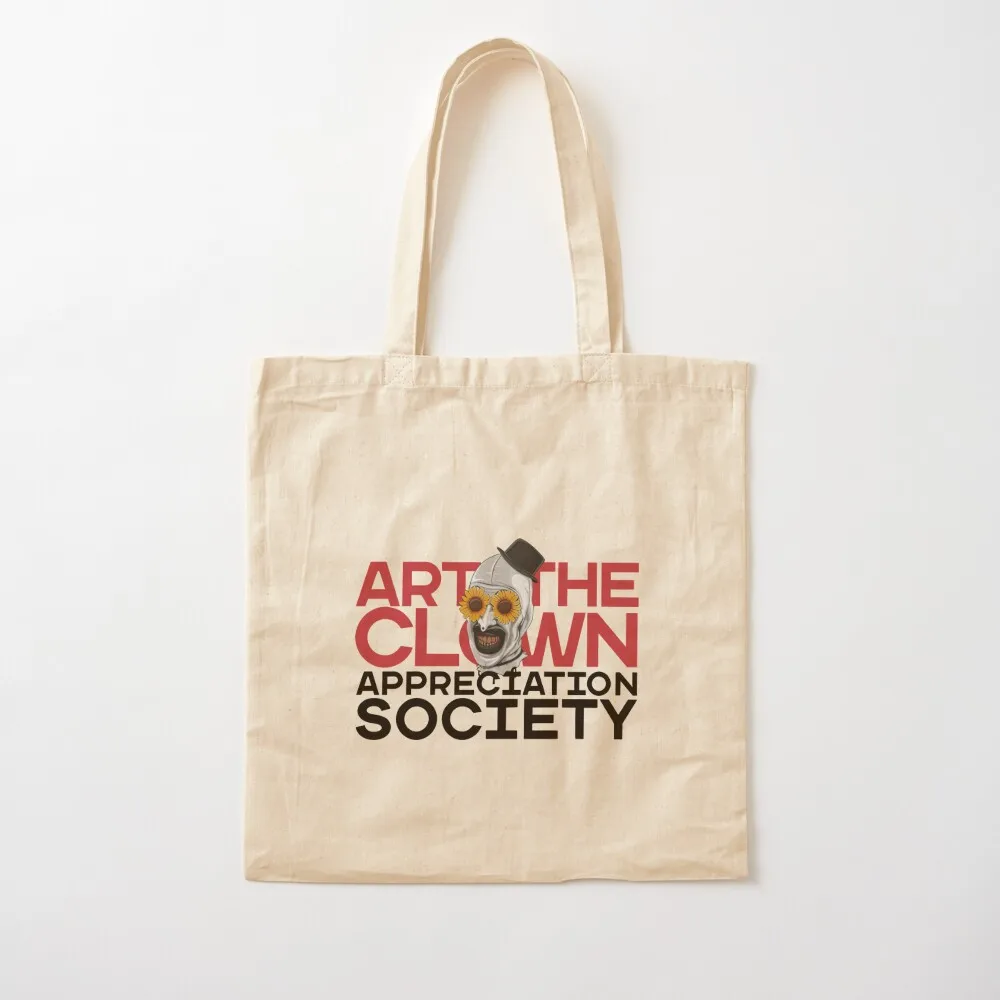 Art The Clown Appreciation Society Tote Bag bags woman 2026 tote bag custom Cloth bags