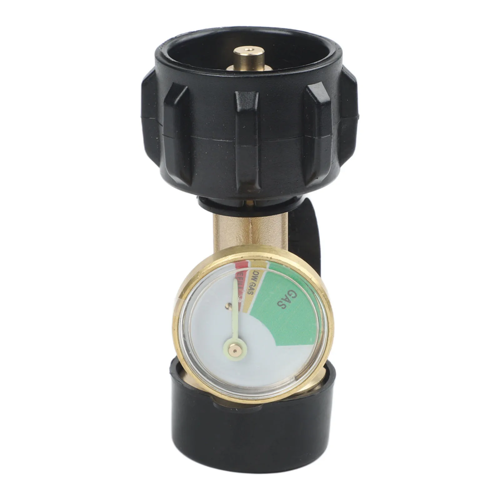 1PC Propane Pressure Gauge Combination For Barbecues And RV Camping Propane Pressure Gauge With Glow-in-the-Dark Indicator