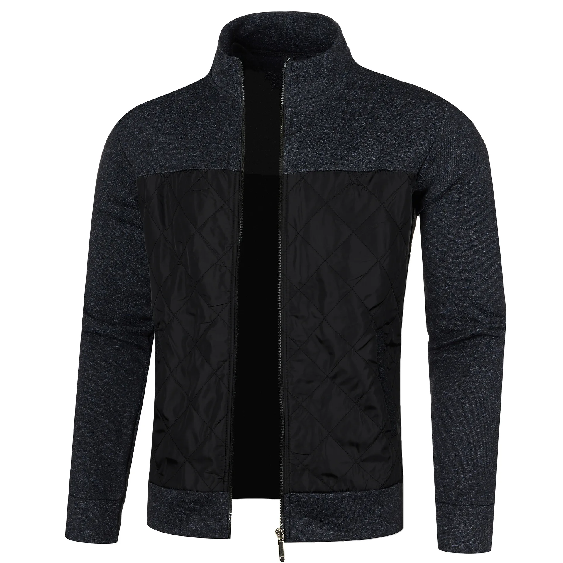 

Men's Knitted Zipper Cardigan Sweater Autumn Winter Loose Fit Long Sleeve Polyester Cotton Blend Casual Outerwear Coat