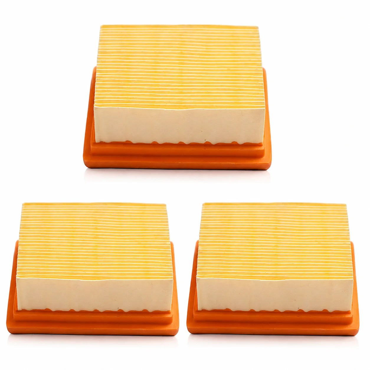 Filtro de aire para Stihl BR800 FS91 FS111 KM131, reemplaza a 4283-141-0300 4283-141-0300B 4283 141 0300, piezas para desbrozadora, 3 uds.