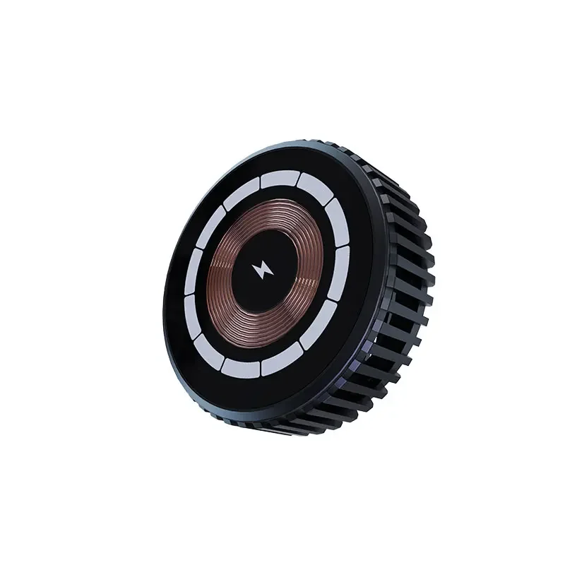 QI2.0 Cooling Fan New Upgrade Magnetic Car Wireless Charger for iPhone15 14 13Pro Max Car Phone Holder Fast Car Charging Station - Image 6
