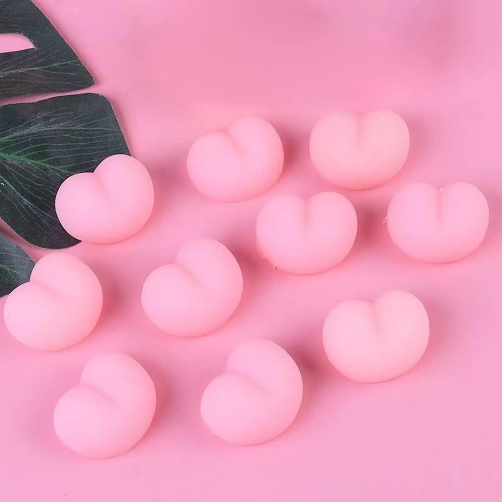 Mini brinquedos de apertar 50 peças pêssego bunda squeeze fidget gadget beliscar brinquedo sensorial para crianças adultos casa escola estudantes sala de aula