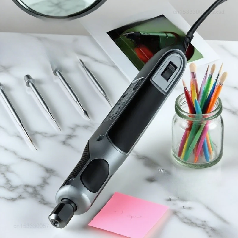 Engraving Pen Regulation Engraver Small Handheld Electric Grinder Polishing Carving Pen Wireless Portable Griding Drill
