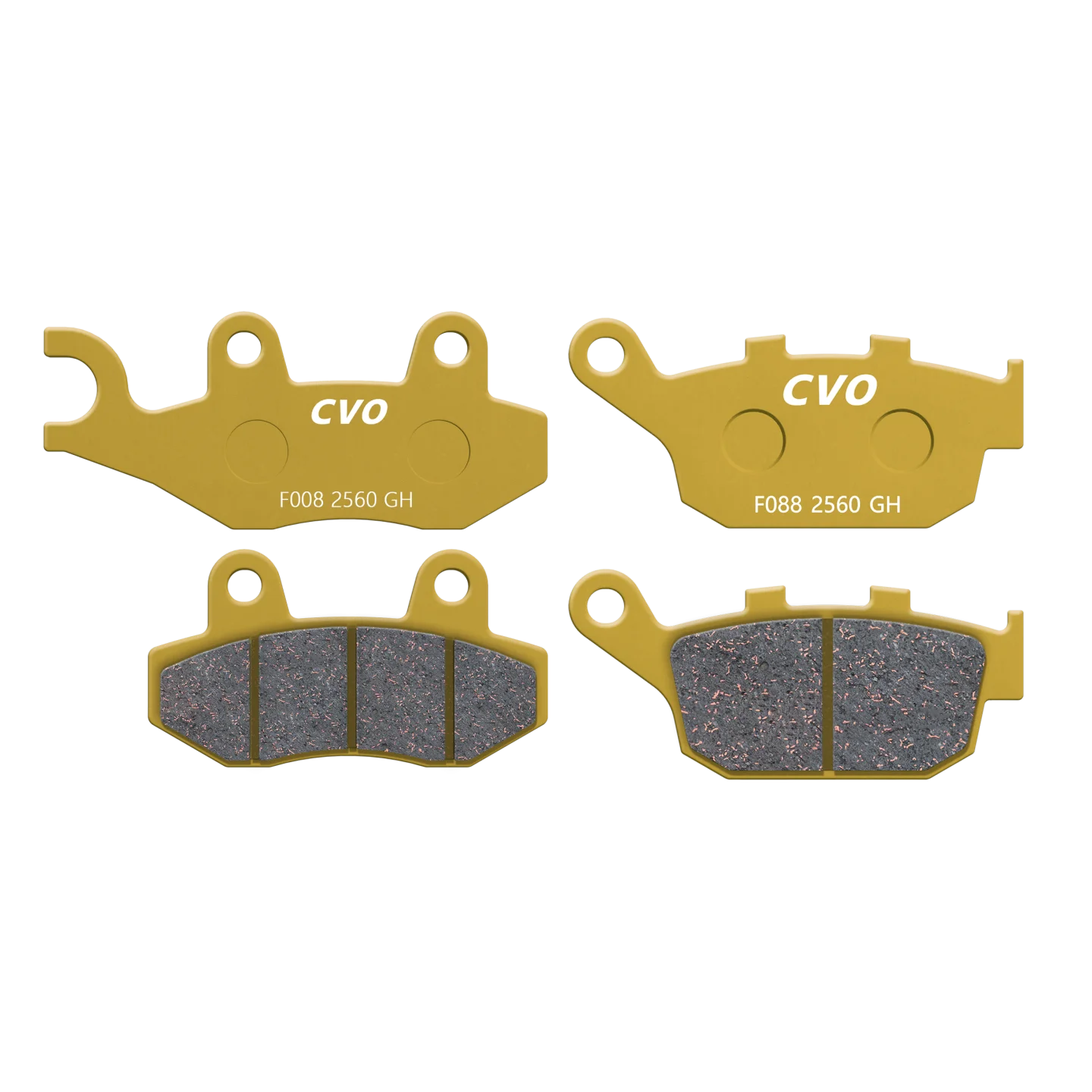 Motorcycle Accessories Motorcycle Brake Pads for LIFAN KPT150/KPT200 Disc Brake Pads High Wear-Resistant Friction Pads