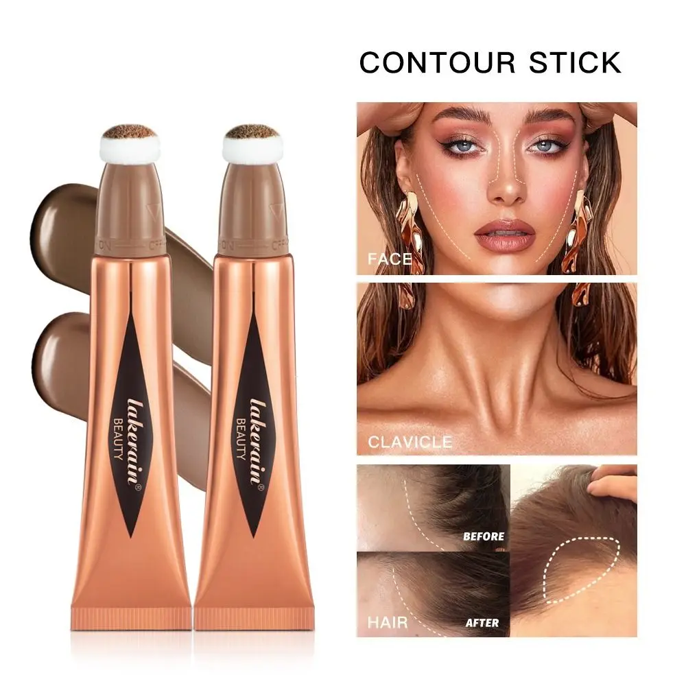 Wasserdichtes Make-up-Tool mit Kissen Applikator Gesicht Bronzer kosmetische Kontur Stick Augen tönung Wange Rouge Gesicht Flüssigkeit Rouge