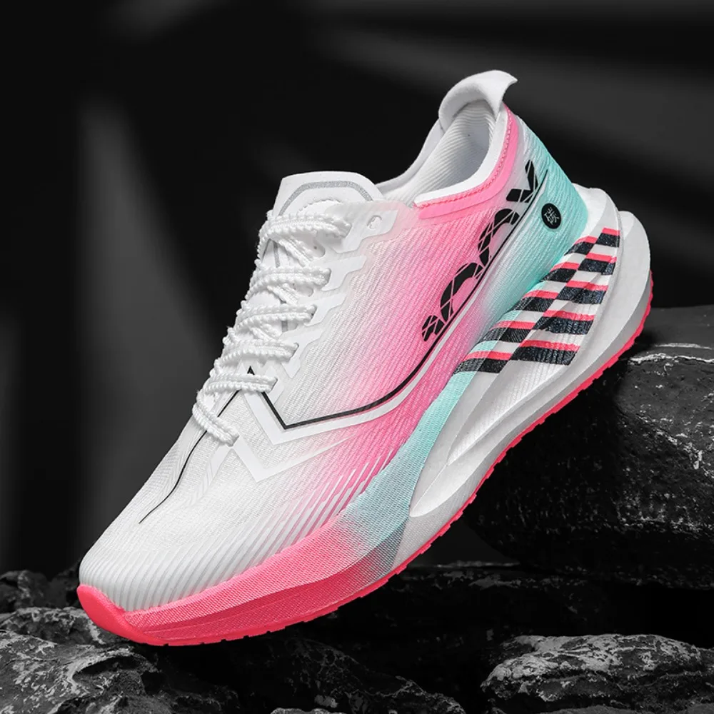 

Gradient Color Breathable Running Shoes Lightweight Shock Absorption Sports Sneakers