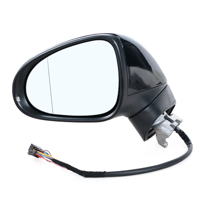 For VW Touareg 2011-2018 Car Rearview Mirror Assembly Auto Fold Memory Anti Glare Turn Signal Heating Glass Housing Mirror Assy