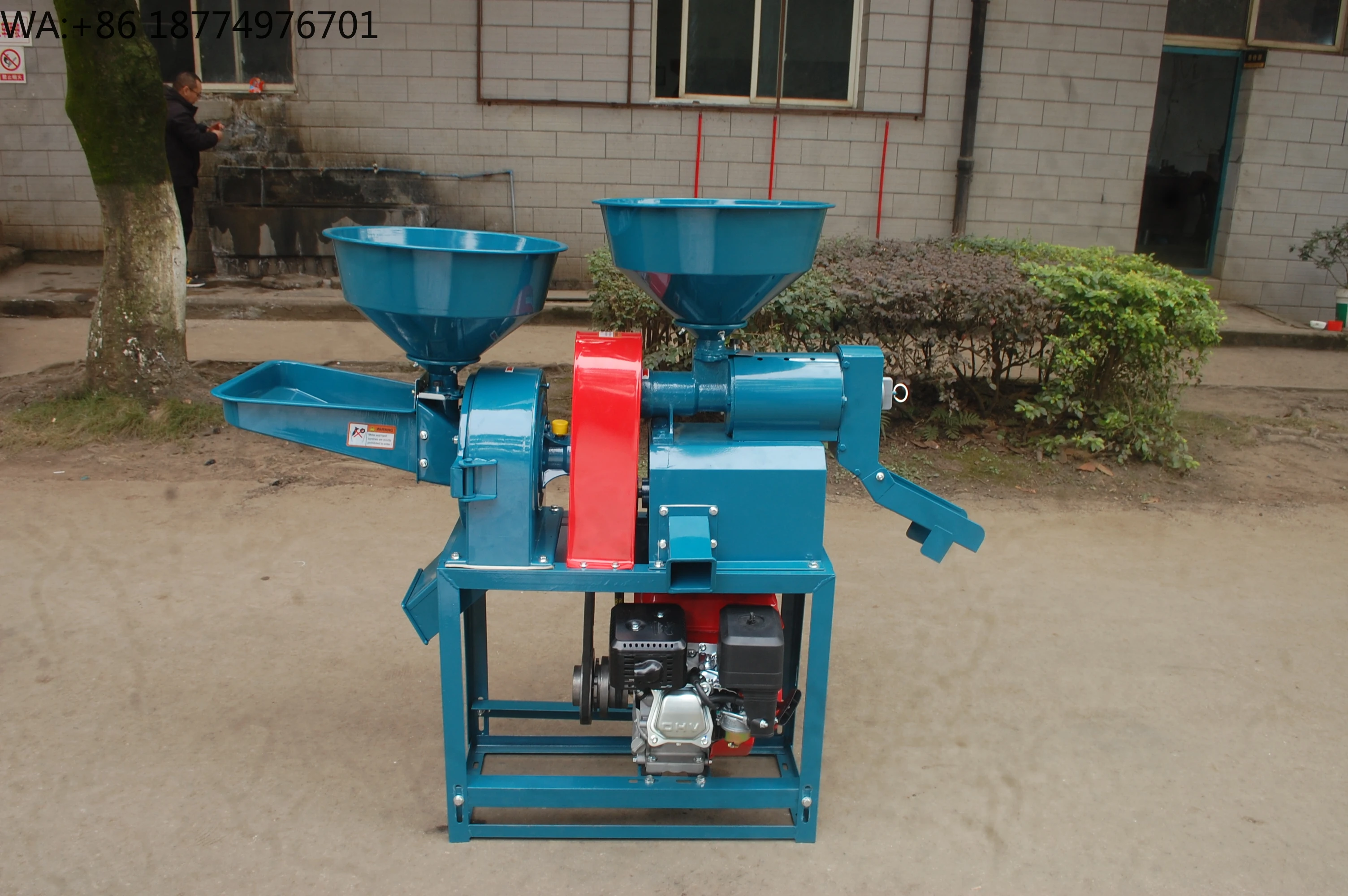 

Высокопроизводительная коммерческая и бытовая рисорушка с новым двигателем, эффективный измельчитель риса, высокопроизводительный измельчитель кормов