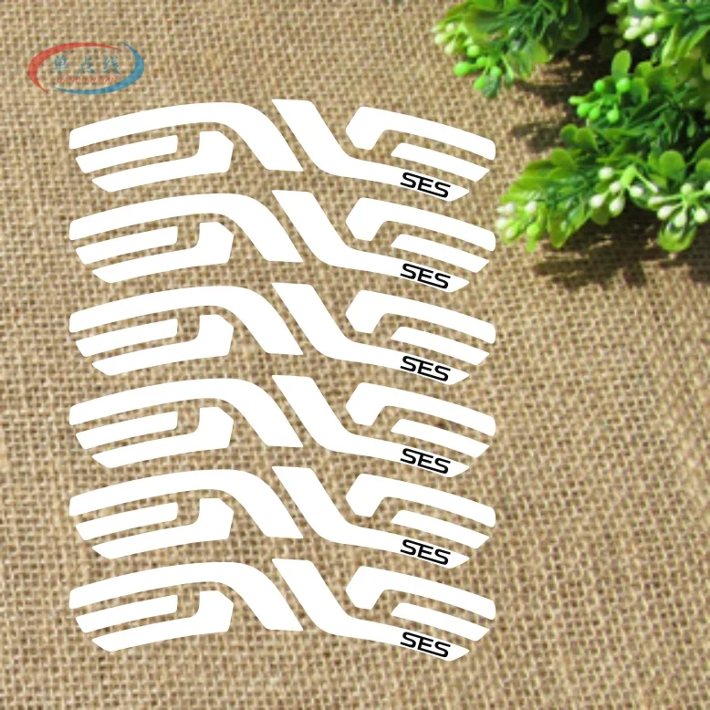 ملصقات إطارات دراجات الطريق من ENVE SES، ملصقات منحوتة مجوفة للزينة، ملصقات دراجات مخصصة للتصميم الشخصي