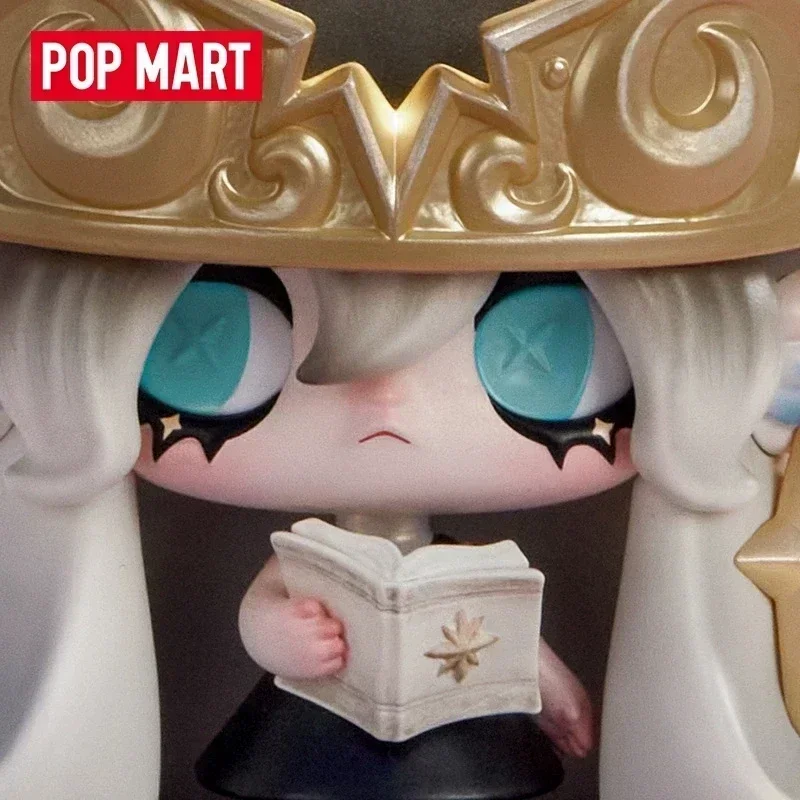 

POP MART 1001MOONS Moona Guardian of Stars, милая аниме-фигурка, глухая коробка, загадочная коробка, игрушки, кавайные украшения, фигурки, домашний декор