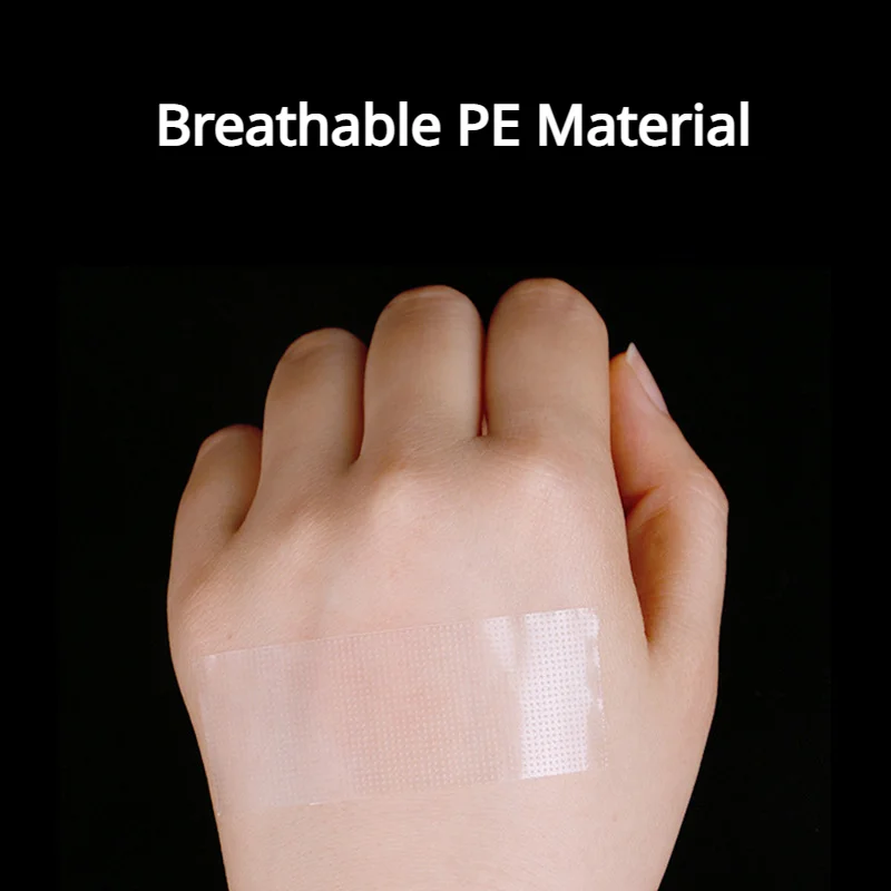 1 Roll Transparent PSA Tape Adhesive Plaster Breathable Tearable Pressure Sensitive Adhesive Tape Wound Dressing Bandage