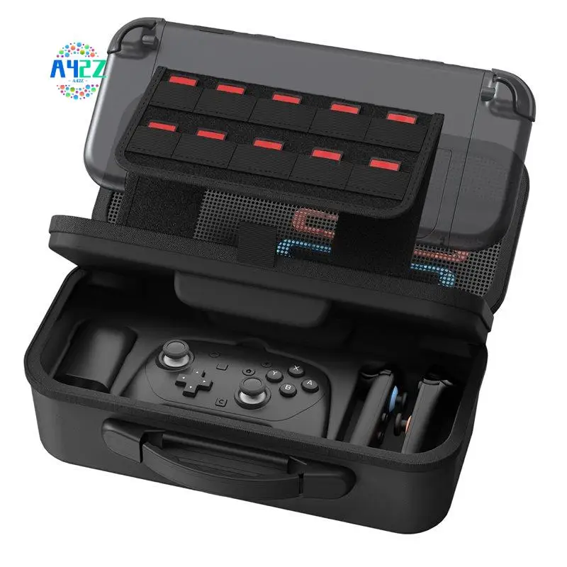

A42Z-Carry Bag For Switch 2 Gaming Console Storage Box Protection Box With Pro Controller Handbag Backpack