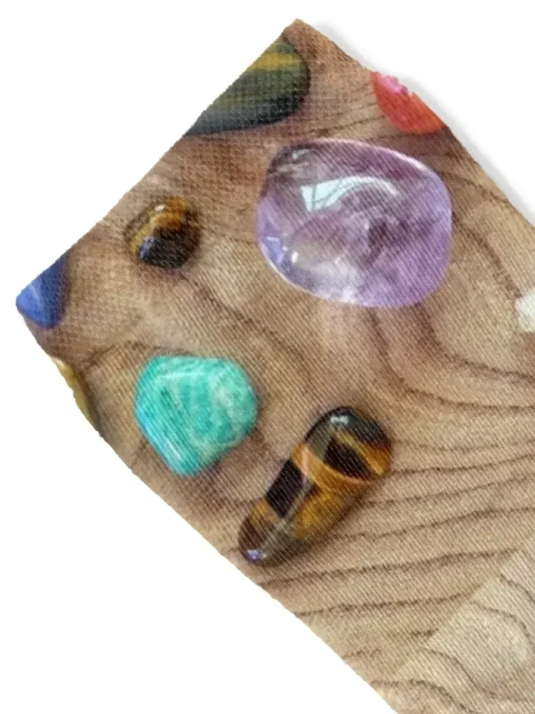 Gemstone Collection Socks new in's valentine gift ideas loose christmas gifts Designer Man Socks Women's