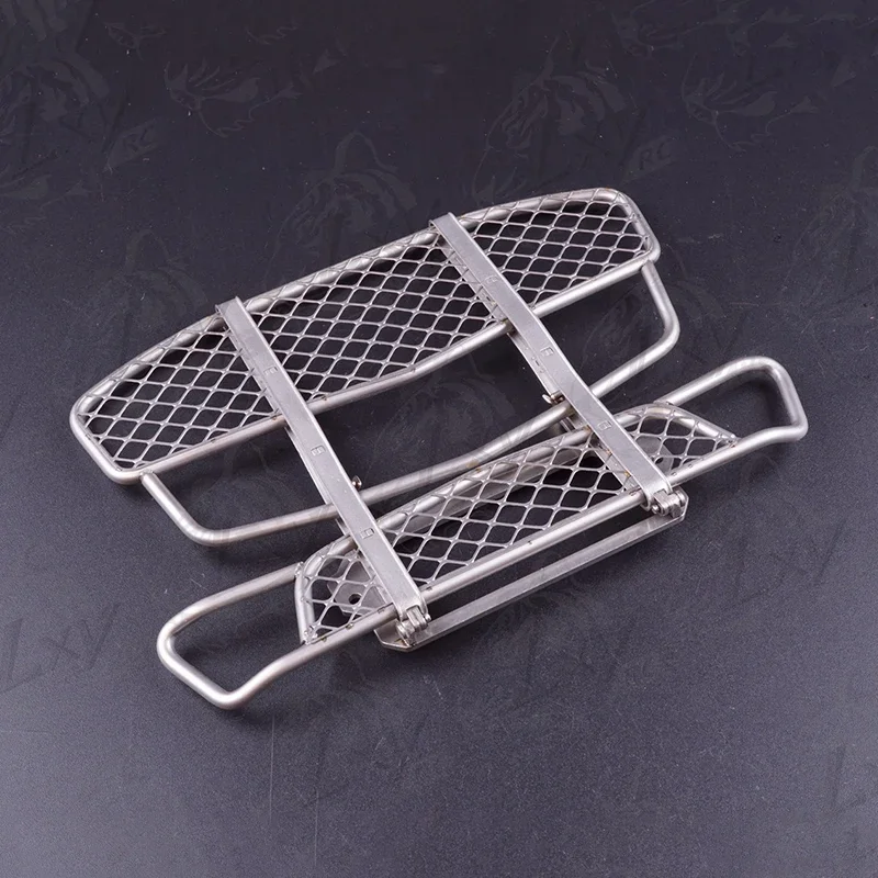 

Metal Bullpen Fence Upgrade for 1/14 Tamiya RC Truck Trailer Tipper Benz Actros 3363 Car Diy Parts