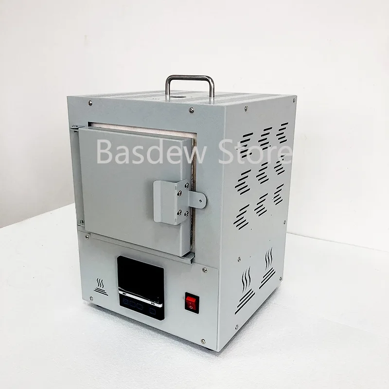 Enclosed Ceramic Fiber Muffle Furnace Laboratory 1100℃,2KW Laboratory Small Electric Furnace Dental Burnout Furnace