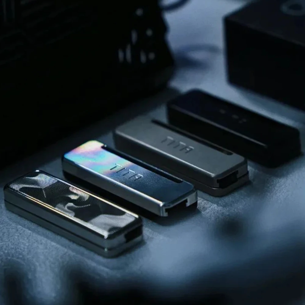 PEL EDC TITA Mechanical Fidget Slider Stainless Steel Stress Relief Toy Portable Office Desk Accessories - Image 3