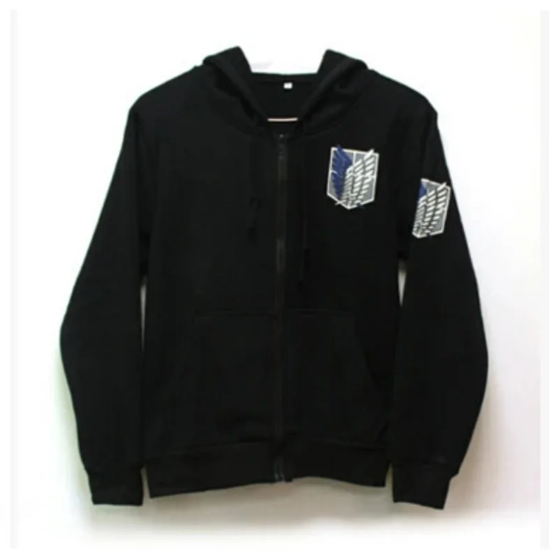 Sudadera con capucha Attack on Titan Shingeki no Kyojin Legion, disfraz de Cosplay, Sudadera con capucha, chaqueta con capucha de la Legión de exploración