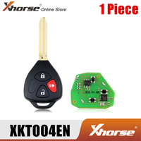 Xhorse XKTO04EN Wire Universal Remote Key For Toyota Style 3 Buttons for 1 Piece