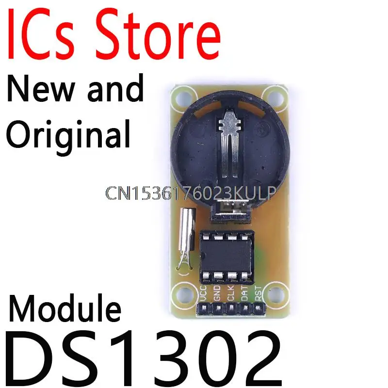 2PCS Real Time Clock Module For Arduino UNO With CR2032 AVR ARM PIC SMD Without Battery 3.3V 5V DS1302 