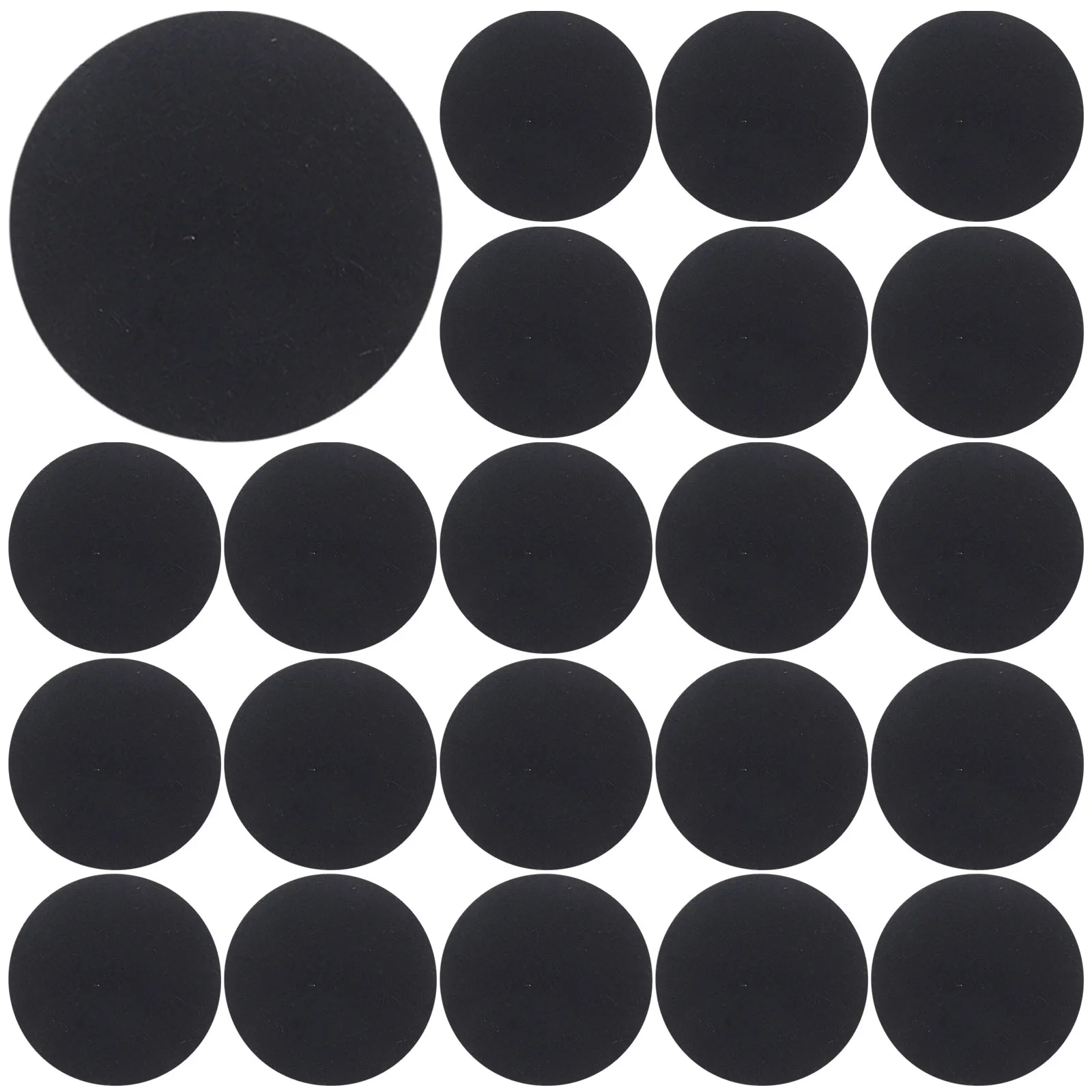 

500 Pcs Wafer Manual Wave Dot Patch Decorate Sticker Felt Adhesive Pads DIY Clothing Cushion