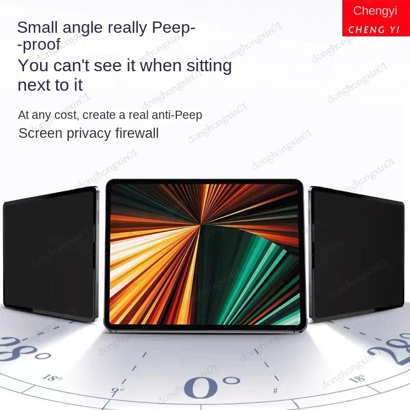 Anti Spy Privacy Like Paper Film für Samsung Galaxy Tab S9 FE 10.9 S9 Plus S8 Plus S7 FE S7 S8 A9 Plus magnetische Displayschutzfolie