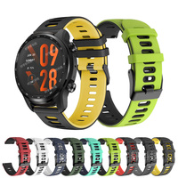 20mm 22mm Strap For TicWatch Pro 3 Ultra Smart Watch Bracelet Silicone Band For Ticwatch Pro S X/GTX GTW S2 E2/GTH E3 E Correas