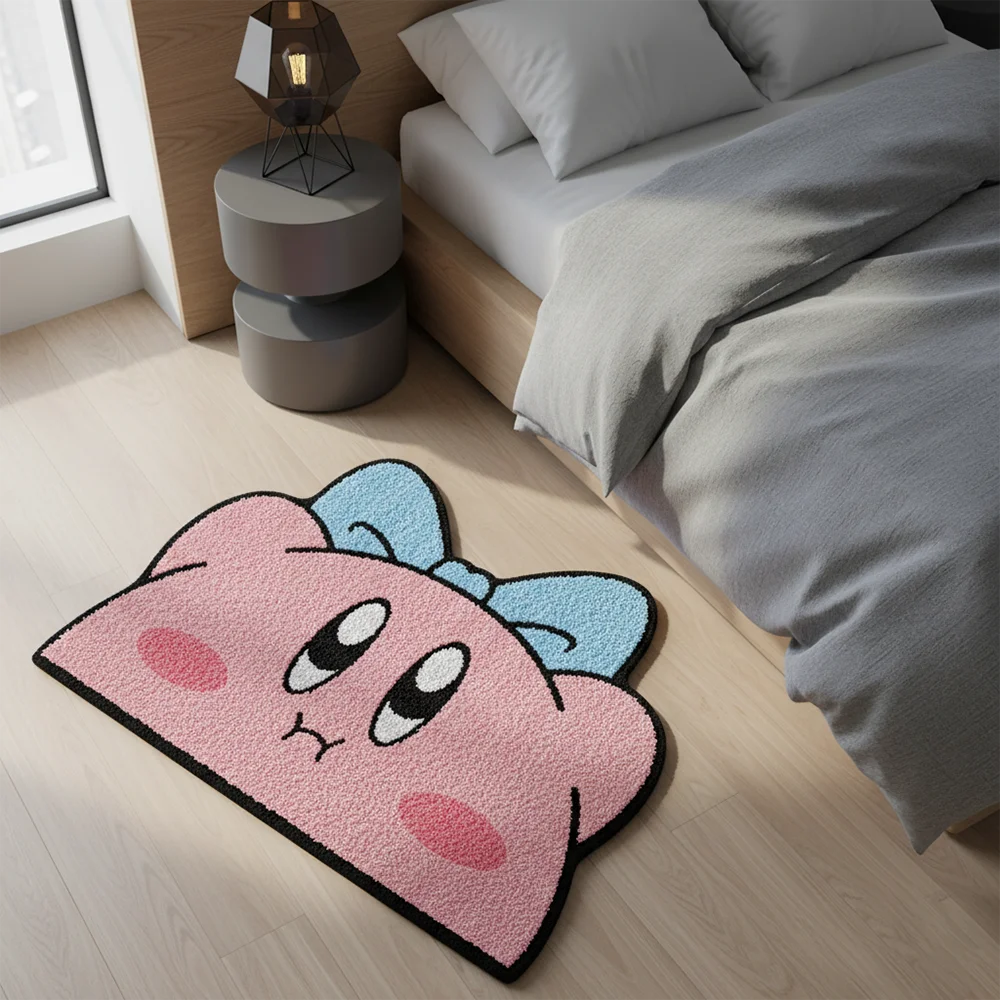 Pokémon Anime Rug/Carpet Kirby Sylveon Gengar Unique Design,Pet Mat,Soft Floor/Foot Mat,Soft Decorative Blanket,Game Mat