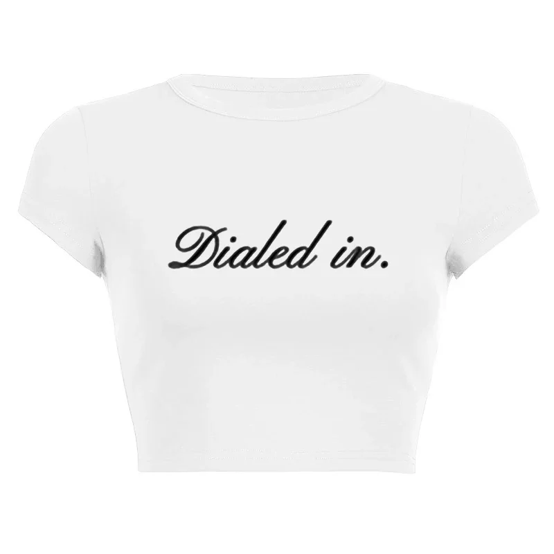 

Sleeve Girl Aesthetics Sexy Crop Tops T-shirt Women Gothic T Shirts Fashion Punk Casual Aesthetic Clothes