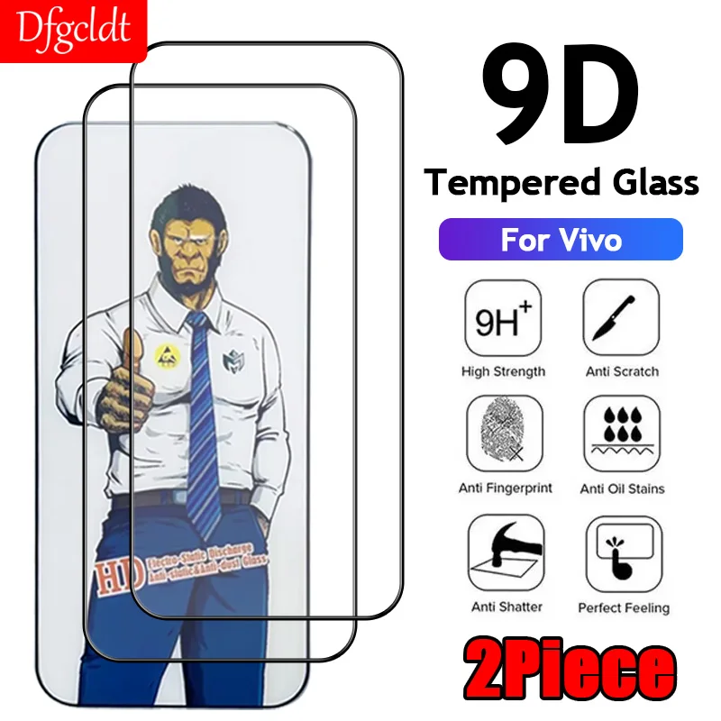 

2Piece Ultra-high Definition Tempered Glass For Vivo iQOO Neo9 Pro 6.78" Screen Protector For Vivo iQOO Neo 9 9H Hardness Film