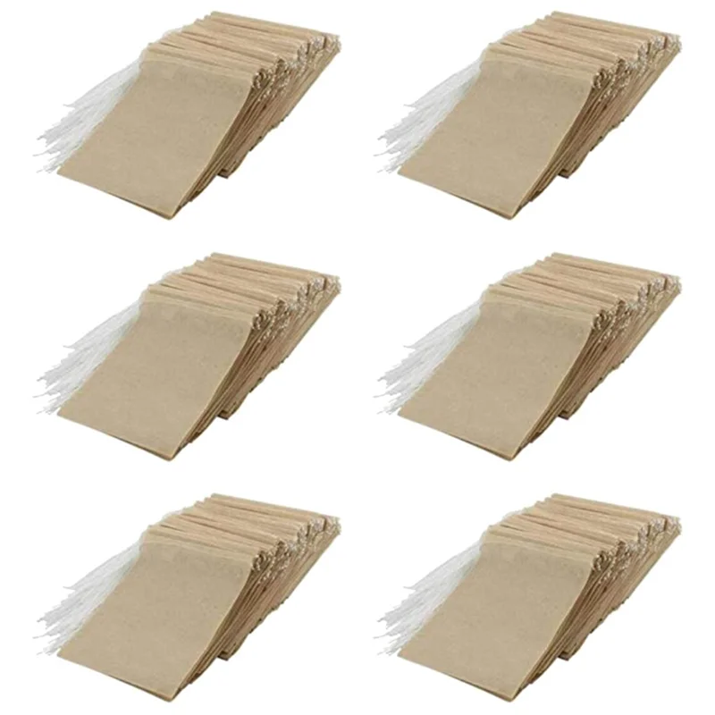 

【Flash-Sale!】3600 Pack Tea Filter Bags,Disposable Paper Tea Bag With Drawstring For Loose Leaf Tea,Coffee(Natural Color,2.75X1.9