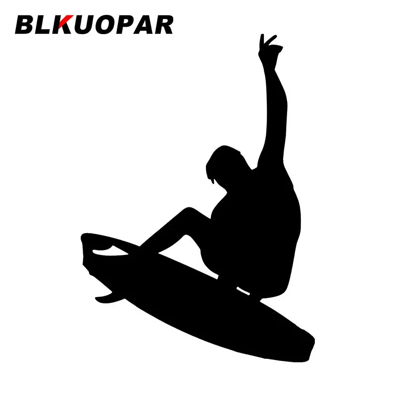 

BLKUOPAR Необычные наклейки для серфинга на автомобиль, забавные спортивные наклейки, окклюзия, царапины, вырезанные наклейки для ноутбука, мотоцикла, автомобильные товары