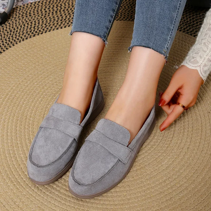 Sport Shoes Woman Light Weight Slip-on Flat Sneakers Ladies Summer Breathable Cloth Loafers Design Espadrilles Drive Shoes