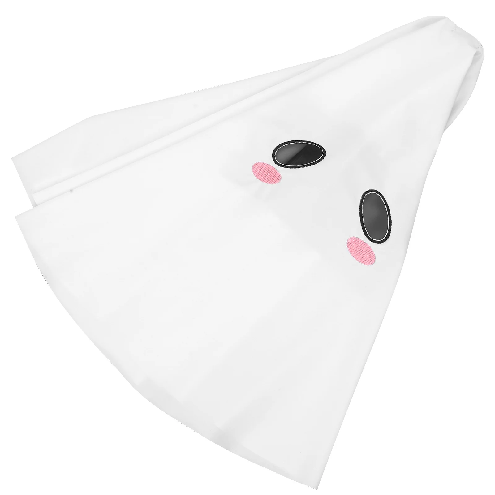 Disfraz de fantasma para adulto, cubierta para la cabeza, capucha de doble expresiones para mujeres y hombres, Cosplay embrujado, máscara para fiesta de Halloween aterradora