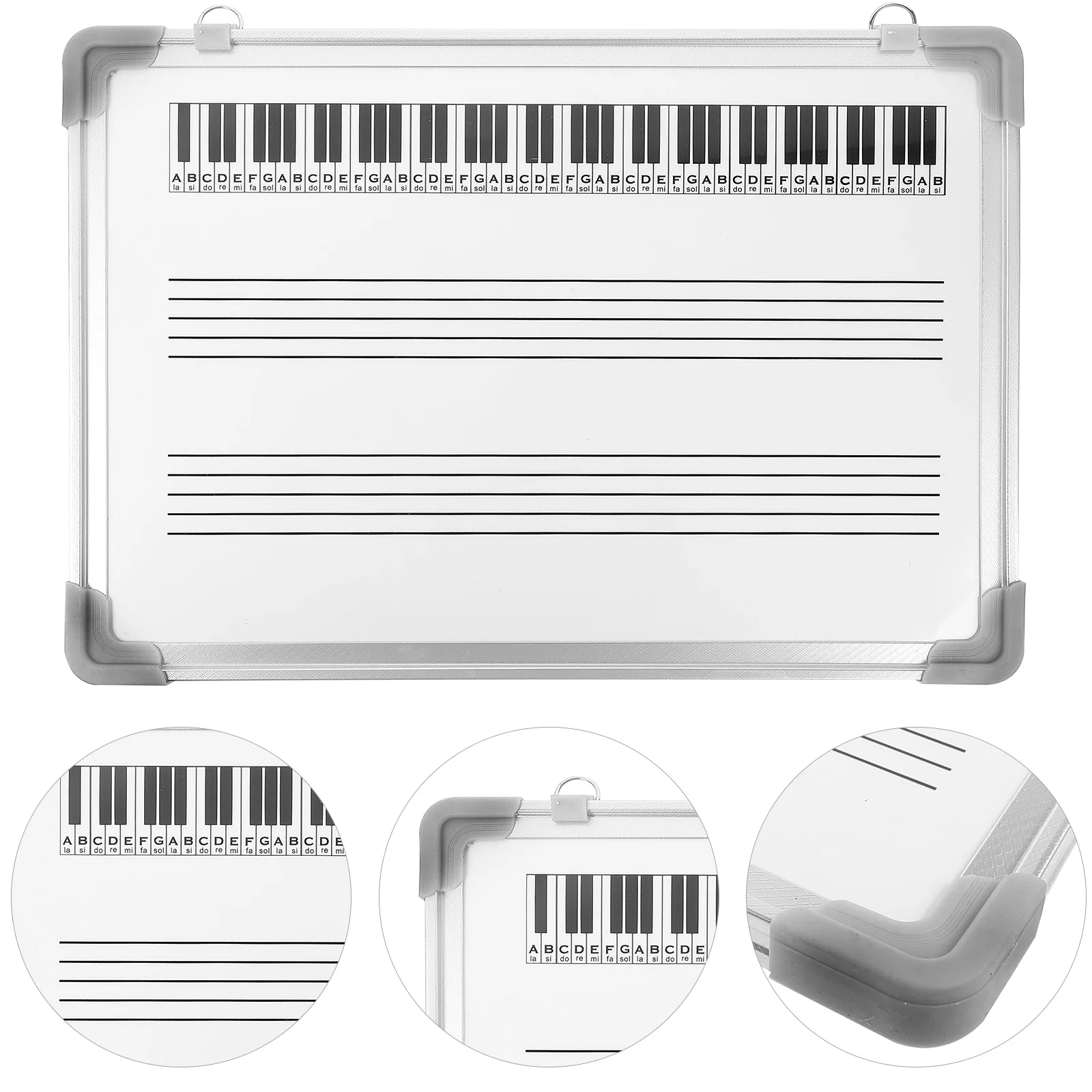 Staff Whiteboard Magnetic Erasable Classroom Musical Teaching Aid Whiteboards Writing