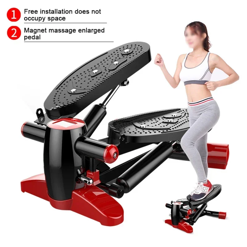 Stepper Home Silent Multifunctional Foot Pedal Machine Hydraulic Exercise Fitness Machine Plastic Digital Display DK-710A XB