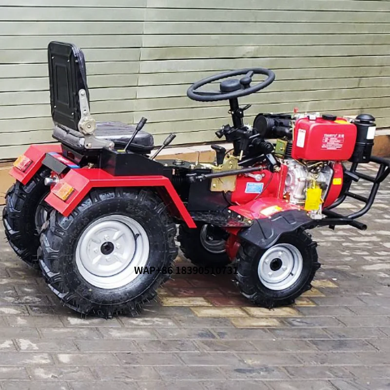 

High Efficiency Cultivators Mini Tiller Rotary Cultivator Provided Farm Mini Power Ride on Cultivator Tractor Tractor Folding
