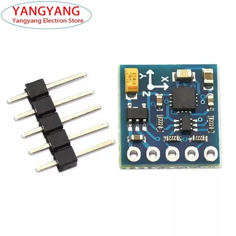 New GY-271 QMC5883L HMC5883L Electronic Compass Magnetometer Module Three-axis Magnetic Field Sensor Module 3.3V-5V For Arduino
