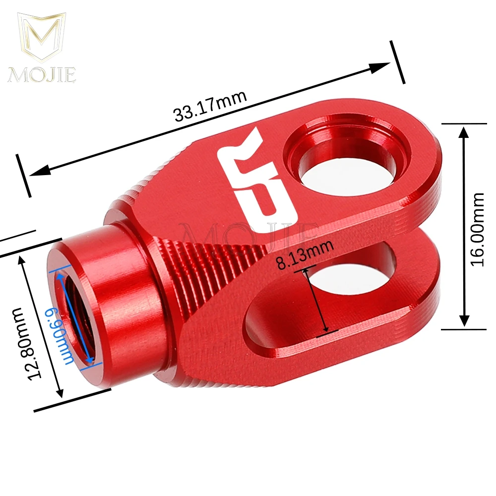 Motorcycle CNC Aluminum Rear Brake Clevis Cover Parts For Honda CR80R CR85R 1996-2007 CR125 CR250R 2002 2003 2004 2005 2006 2007