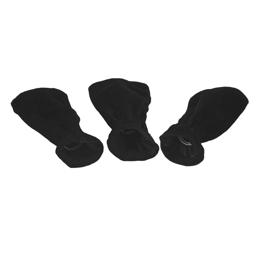 

3pcs Piano Pedal Covers Fabric Soft Foot Pad Protector For Sustain Pedal Elastic Reusable Dirt Resistant Covering Keyboard