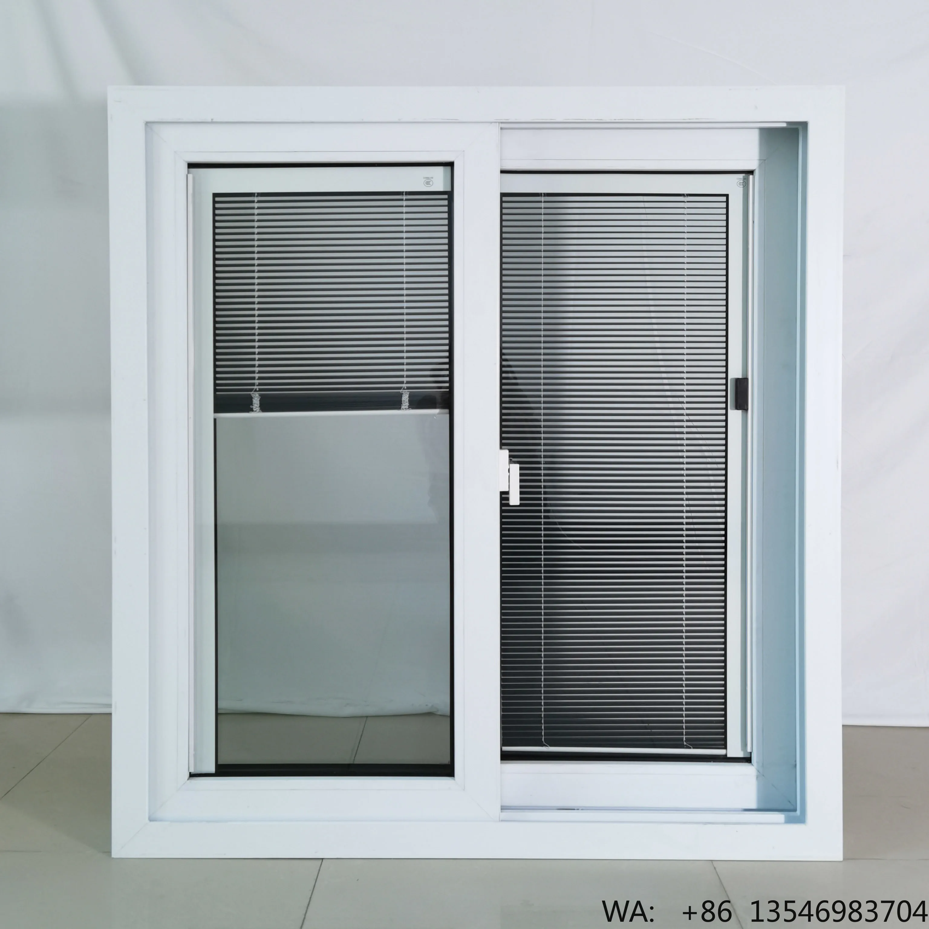 

Factory Directly Supply Sliding Windows Triple Glazed Hurricane Impact Pvc Profile Upvc Frame Window
