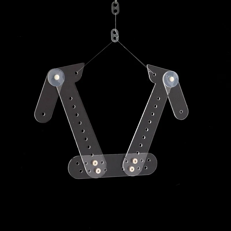 Acrylic Invisible Hanger Transparent Clothes Display for White Background Photography Professional Garment Shoot Portable Hanger