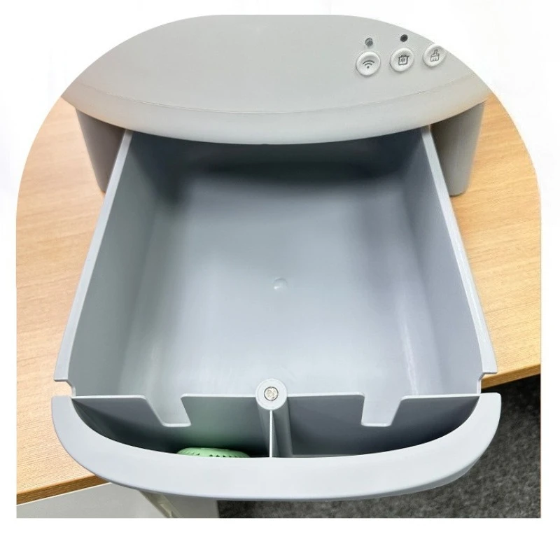 التلقائي صندوق نفايات القط آلة تجريف مرحاض القطط الكهربائية الحيوانات الأليفة هريرة الذكية القطط صناديق نفايات التنظيف الذاتي القطط رمل #5