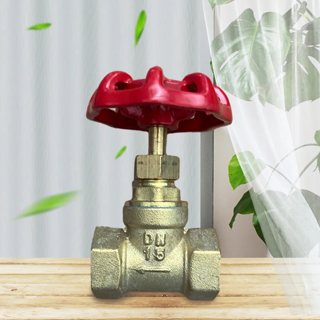 

Copper Durable Brass Ball Valve With Opening Handle - Suitable For Industry Thickened Brass Body Is as shown