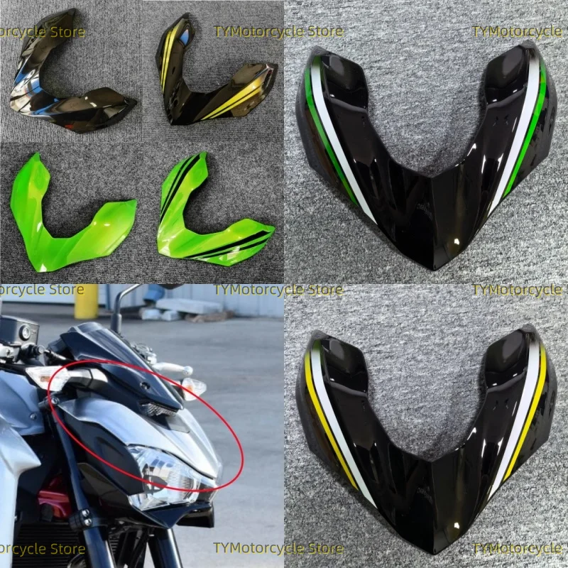

Motorcycle Front Upper Nose Headlight Fairing Cowls Cover Set Fit For KAWASAKI Z900 Z 900 2017 2018 2019
