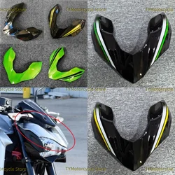 Motorcycle Front Upper Nose Headlight Fairing Cowls Cover Set Fit For KAWASAKI Z900 Z 900 2017 2018 2019