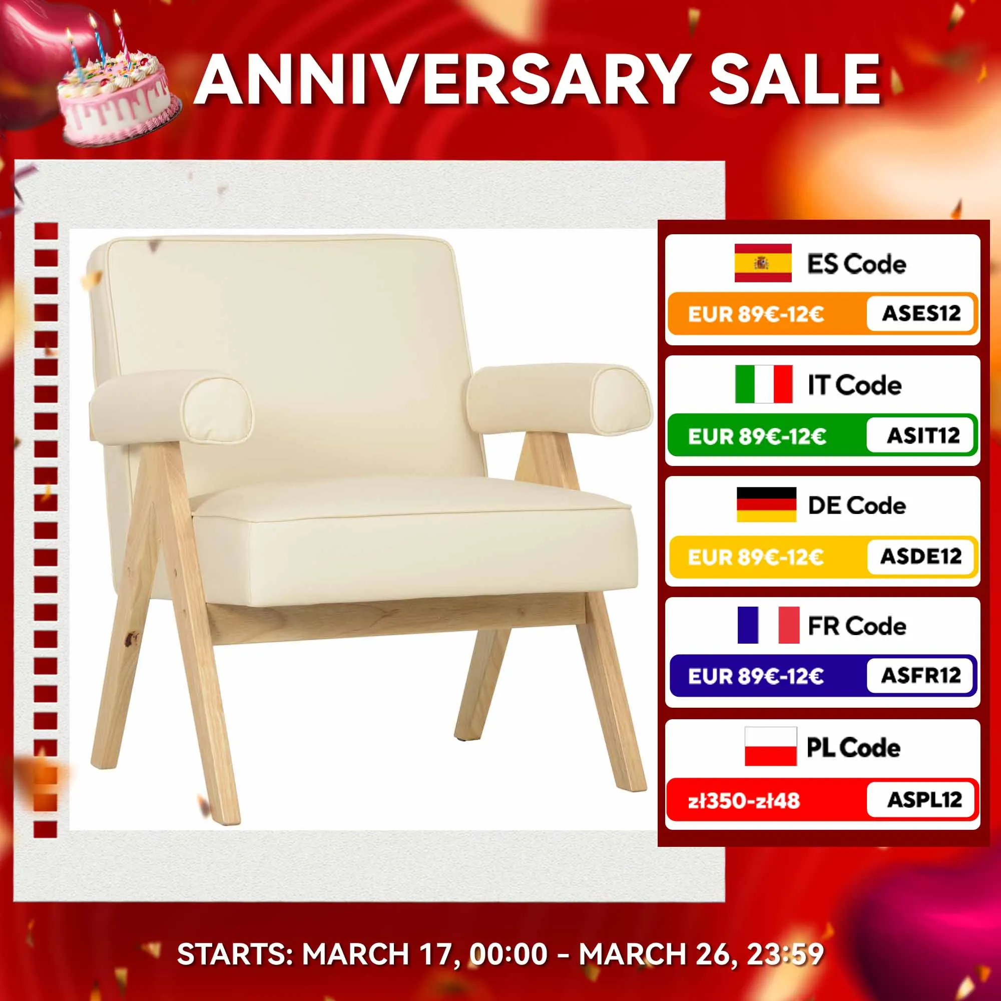 Sedia a sdraio imbottita HOMCOM PU con bracciolo carico 120 kg