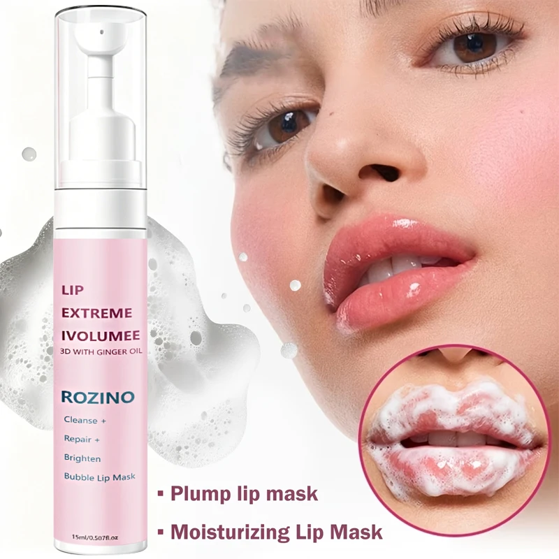 1 Stück/2 Stück/3 Stück - 3D Reinigende, Aufpolsternde, Reparierende und Aufhellende Blasen-Lippenmaske, Langanhaltender Aufpolsternder Effekt für die Lippen - Hochglanz-Lippenbalsam, Glättet die Lippen, Verleiht einen Sexy, Glänzenden und Voluminösen Look - Verbessert die Lippenelastizität, Geeignet für Trockene, Rissige, Abgestorbene Haut und Dünne Lippen, Füllt sofort Lippenfalten auf und Glättet sie, Feuchtigkeitsspendend | Volumen-Lippenbalsam, Koreanisches Hautpflegeprodukt, Lippenprodukt – Detail 3