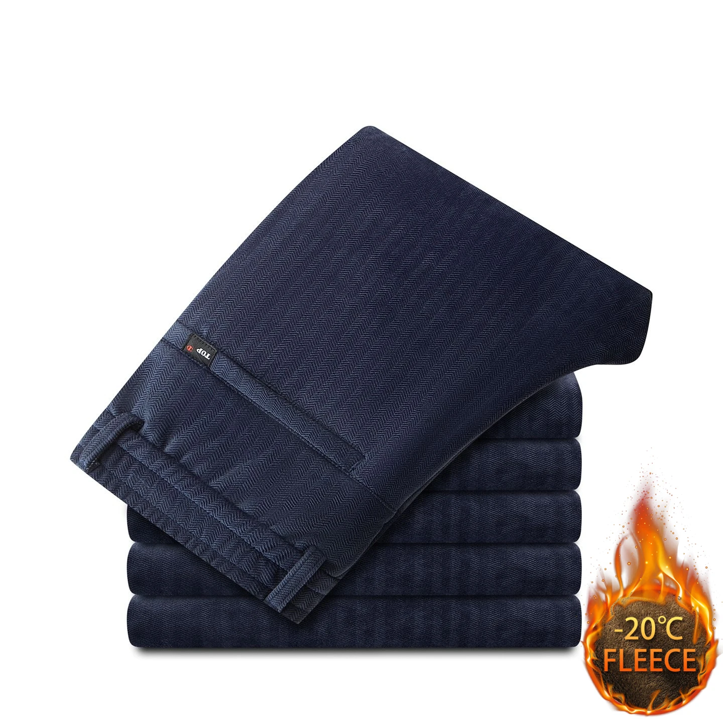 

Fashionable and Versatile Men's Casual Pants with Thickened Corduroy for Autumn and Winter Men's Trousers Fleece Plush Denim