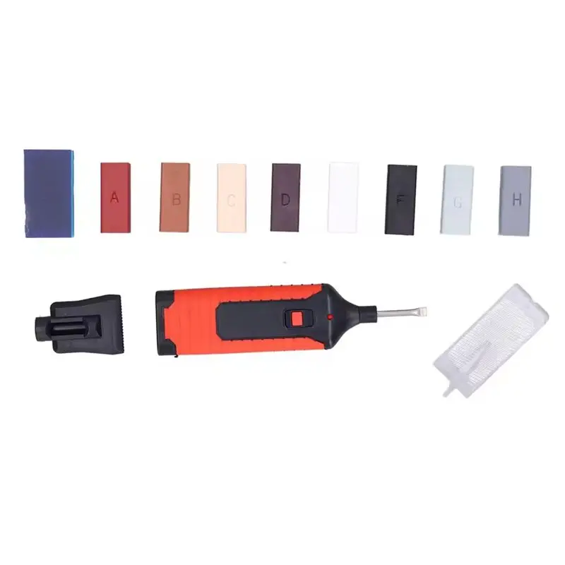 B17C Tile Repair Electric Heating Pen With Wax Blocks Set Crack Repair Tool For Stone And Porcelain Tiles