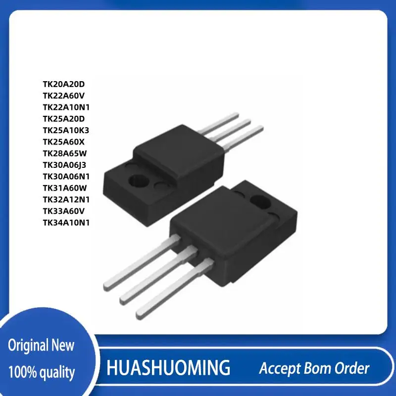 5Pcs/LOTTK20A20D TK22A60VTK22A10N1 TK25A20D TK25A10K3 TK25A60X TK28A65W TK30A06J3 TK30A06N1TK31A60W TK32A12N1 TK33A60V TK34A10N1